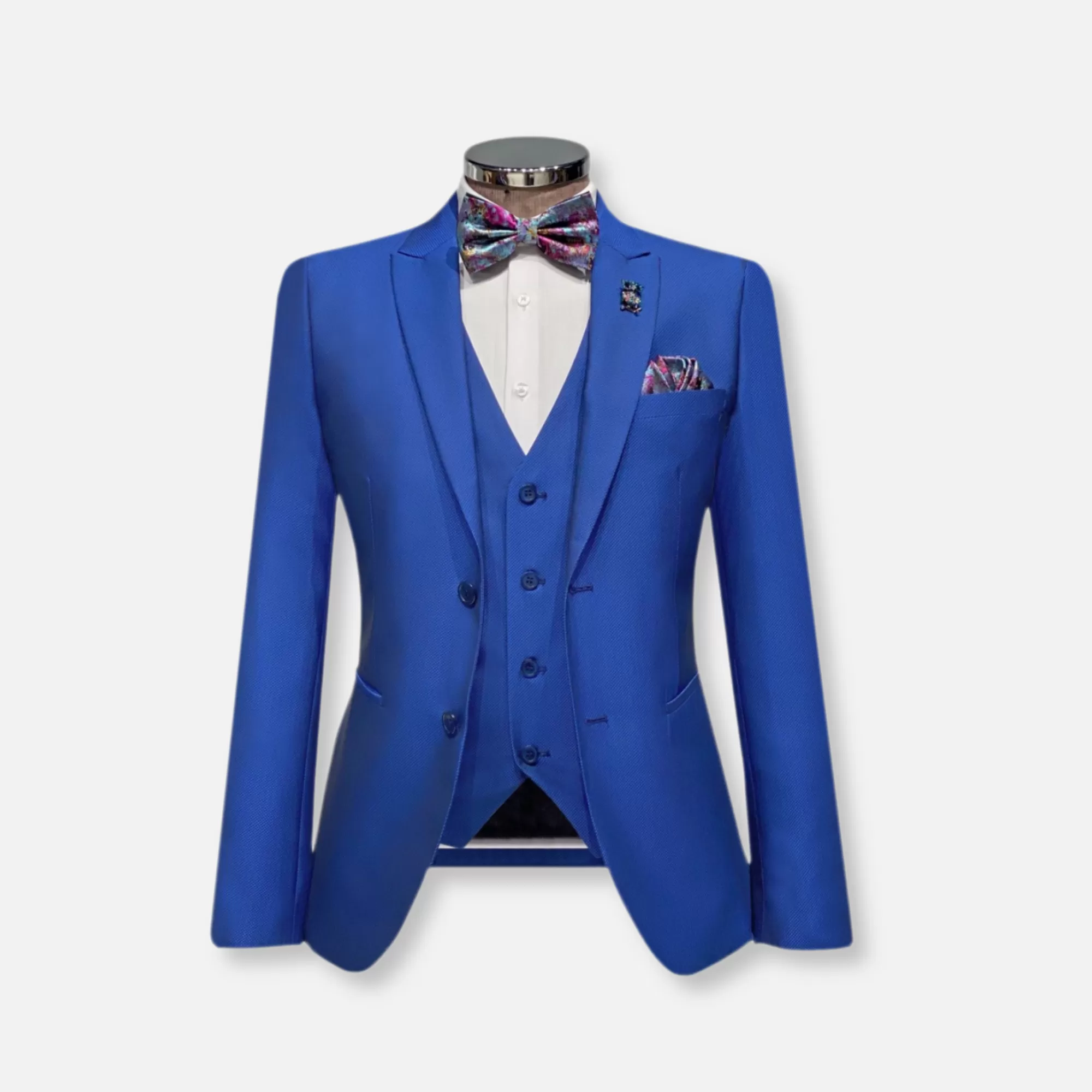 Hefner Super Slim Vested Suit | New Edition Fashion Hot