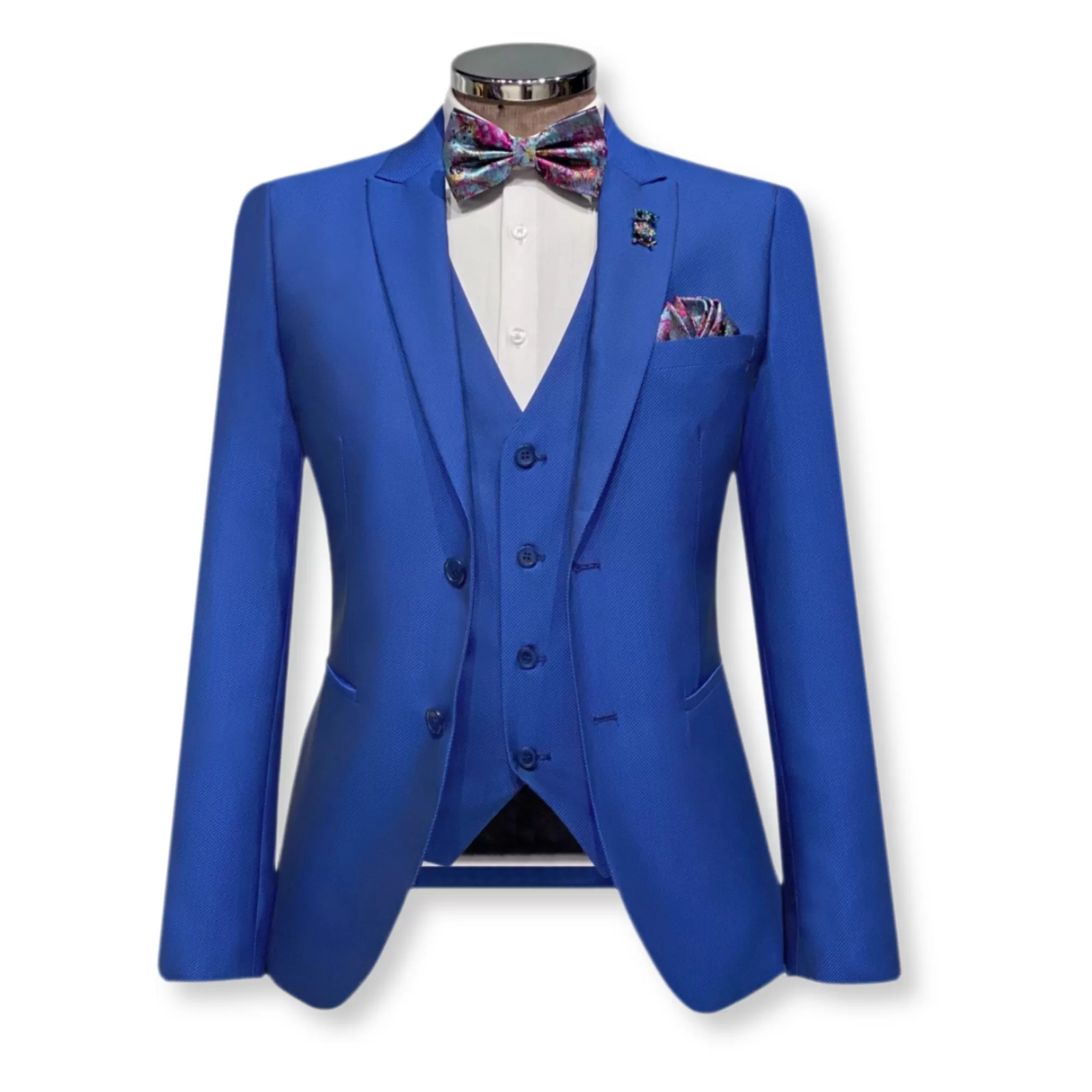 Hefner Super Slim Vested Suit | New Edition Fashion Hot