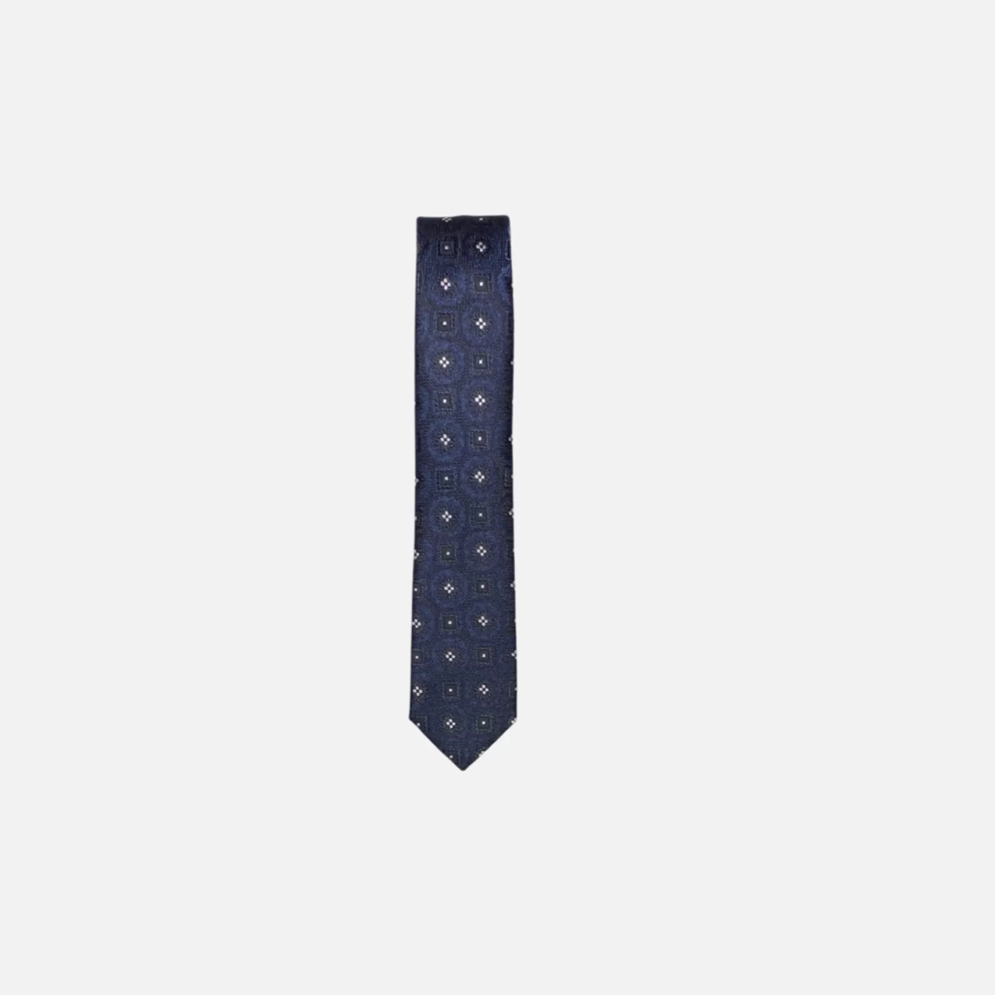 Ikenna Skinny Foulard Pattern Tie | New Edition Fashion Fashion