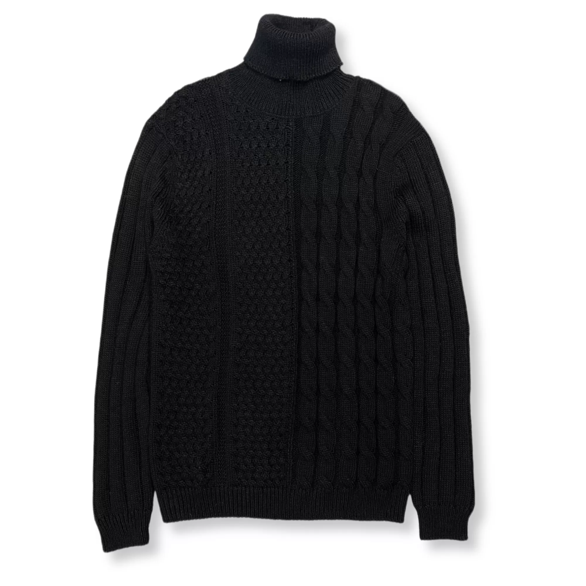 Maglia Cable Knit Turtleneck Sweater | New Edition Fashion Cheap