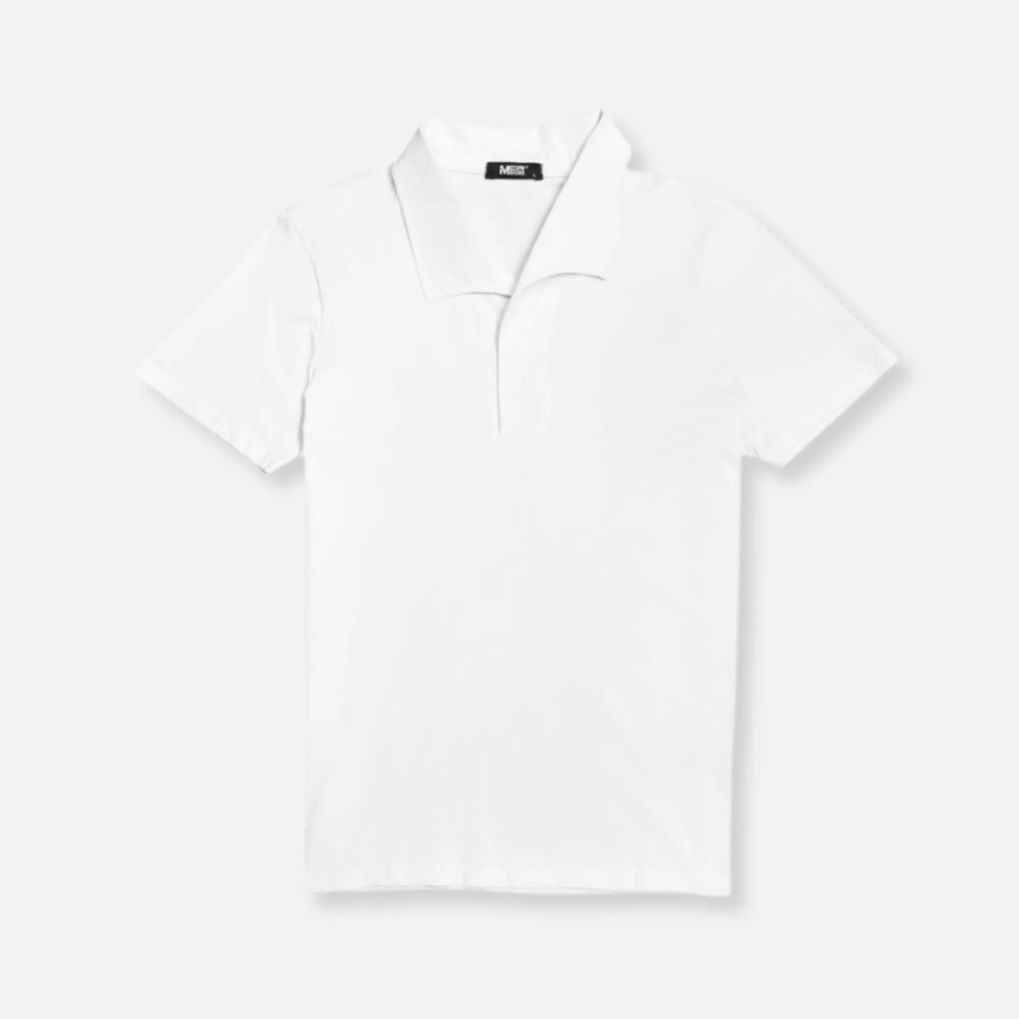 Magnoli Wide Collar Polo Shirt | New Edition Fashion Cheap