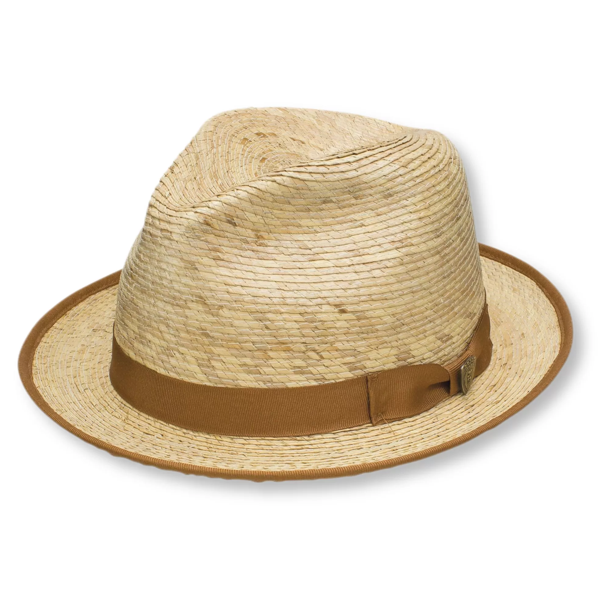 Mateo Palm Straw Fedora | New Edition Fashion Clearance