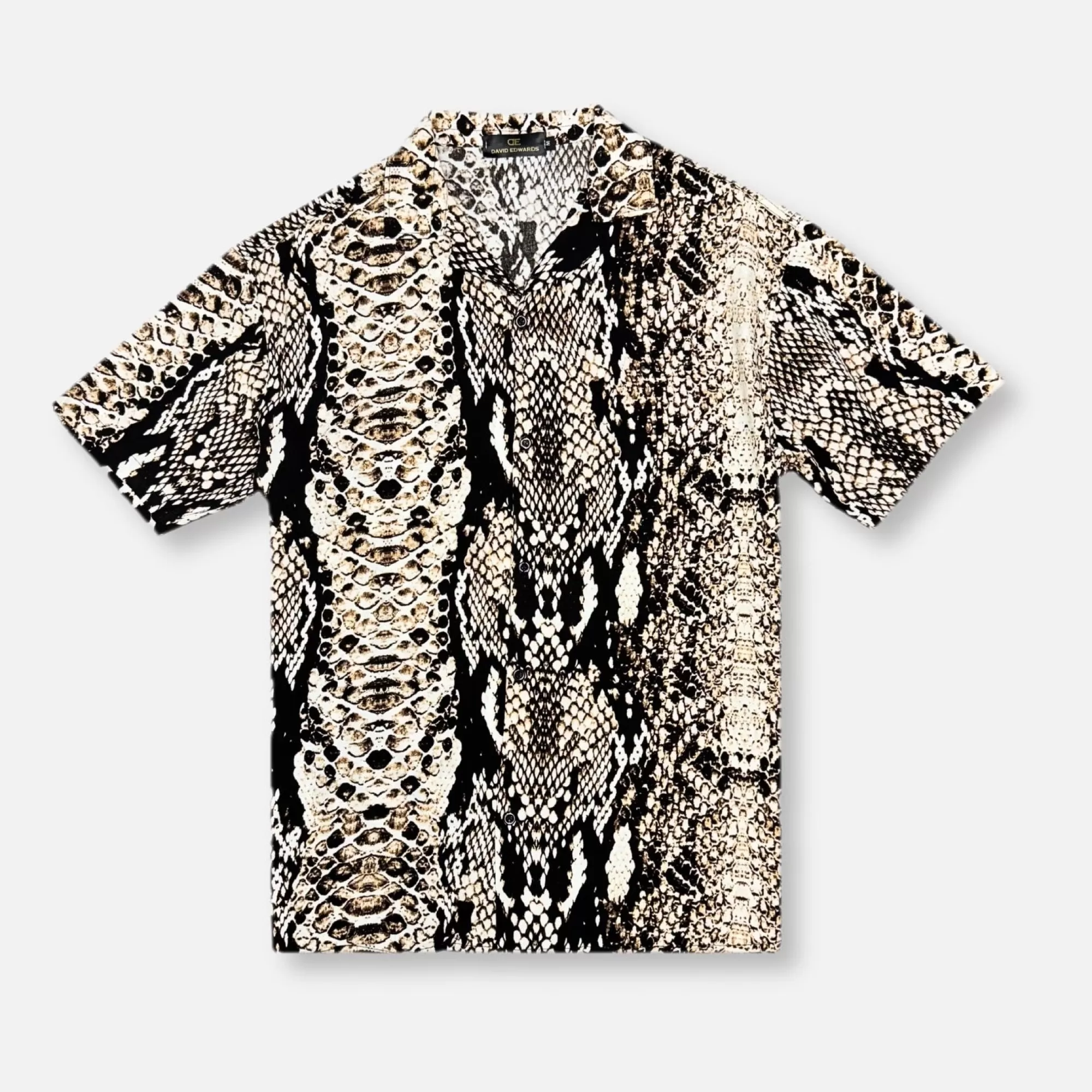 Python Tropical Resort Revere Collar Shirt | New Edition Fashion Fashion