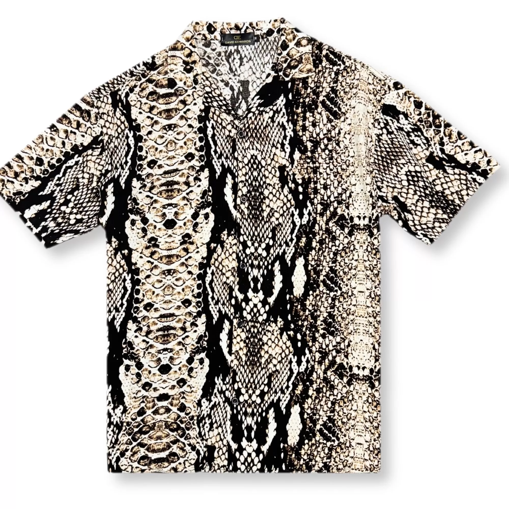 Python Tropical Resort Revere Collar Shirt | New Edition Fashion Fashion