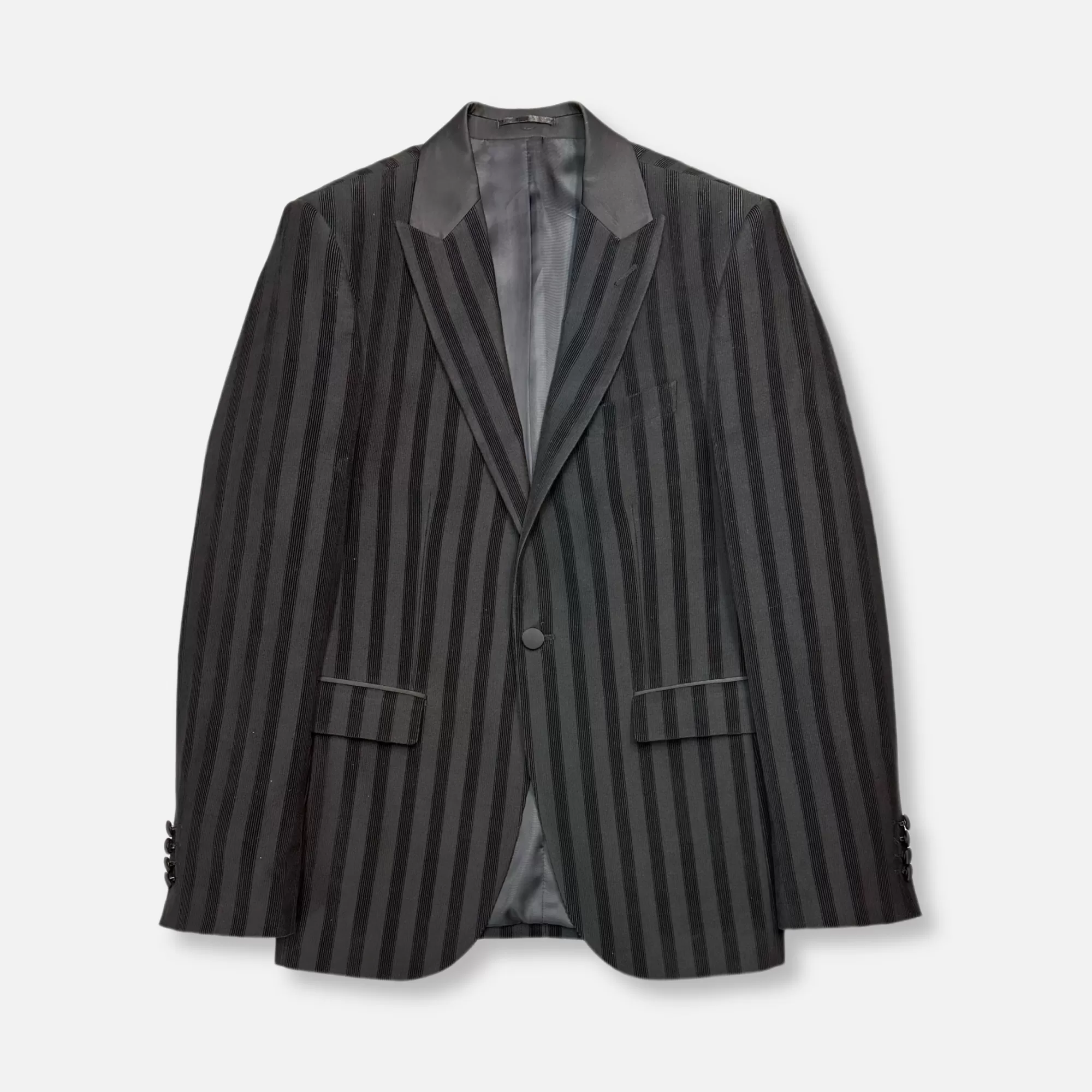 Rayfield Velvet Striped Slim Fit Blazer | New Edition Fashion Online