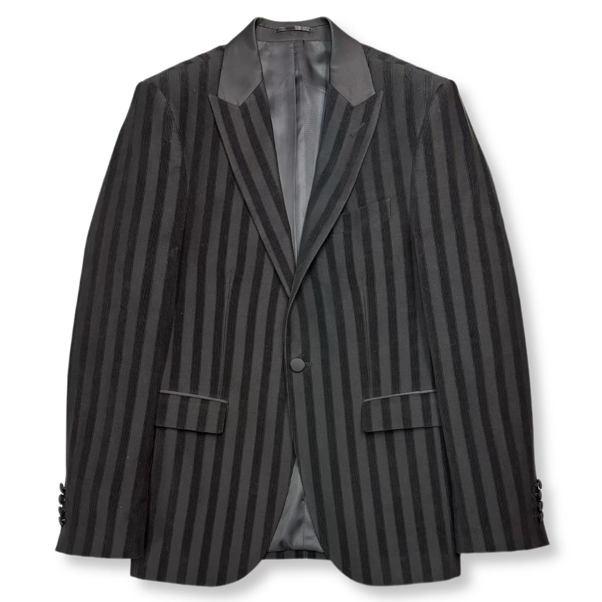 Rayfield Velvet Striped Slim Fit Blazer | New Edition Fashion Online