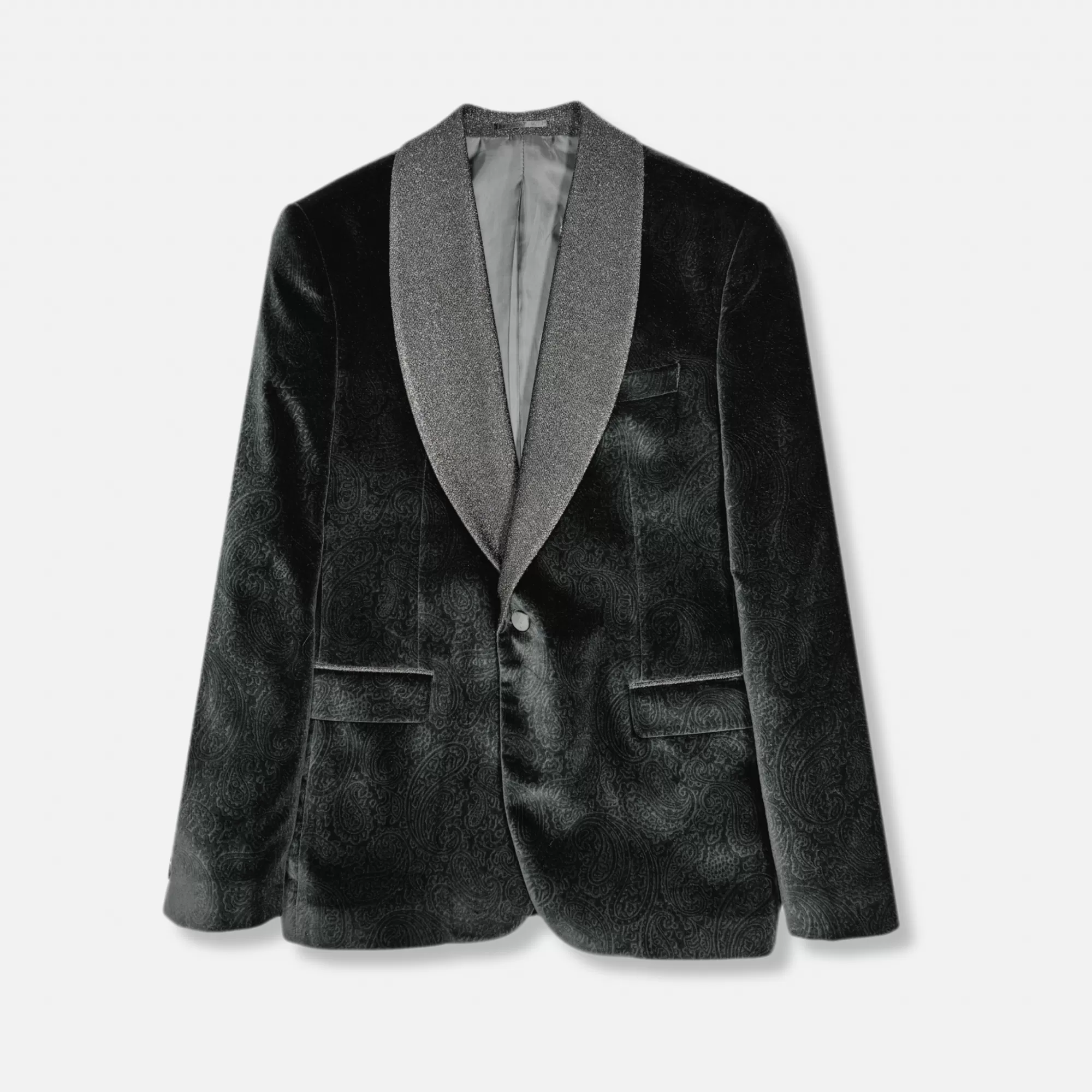 Rollins Velvet Slim Fit Blazer | New Edition Fashion Flash Sale