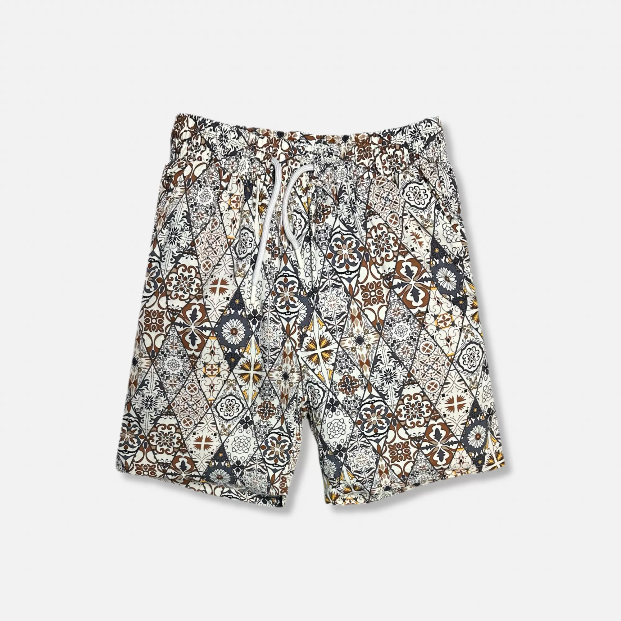 Taborne Tropical Drawstring Shorts | New Edition Fashion Store