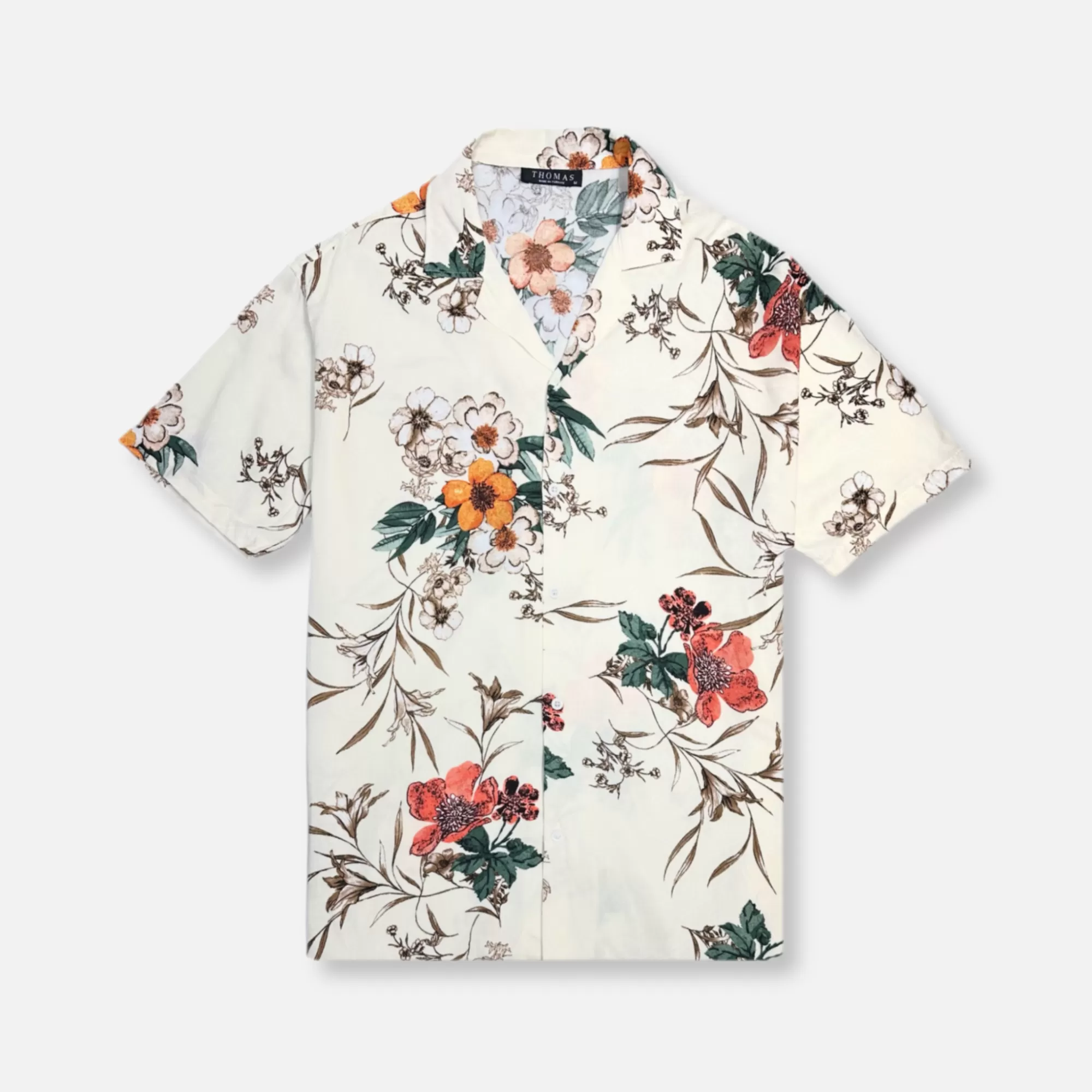 Tandon Tropical Resort Revere Collar Shirt | New Edition Fashion Cheap