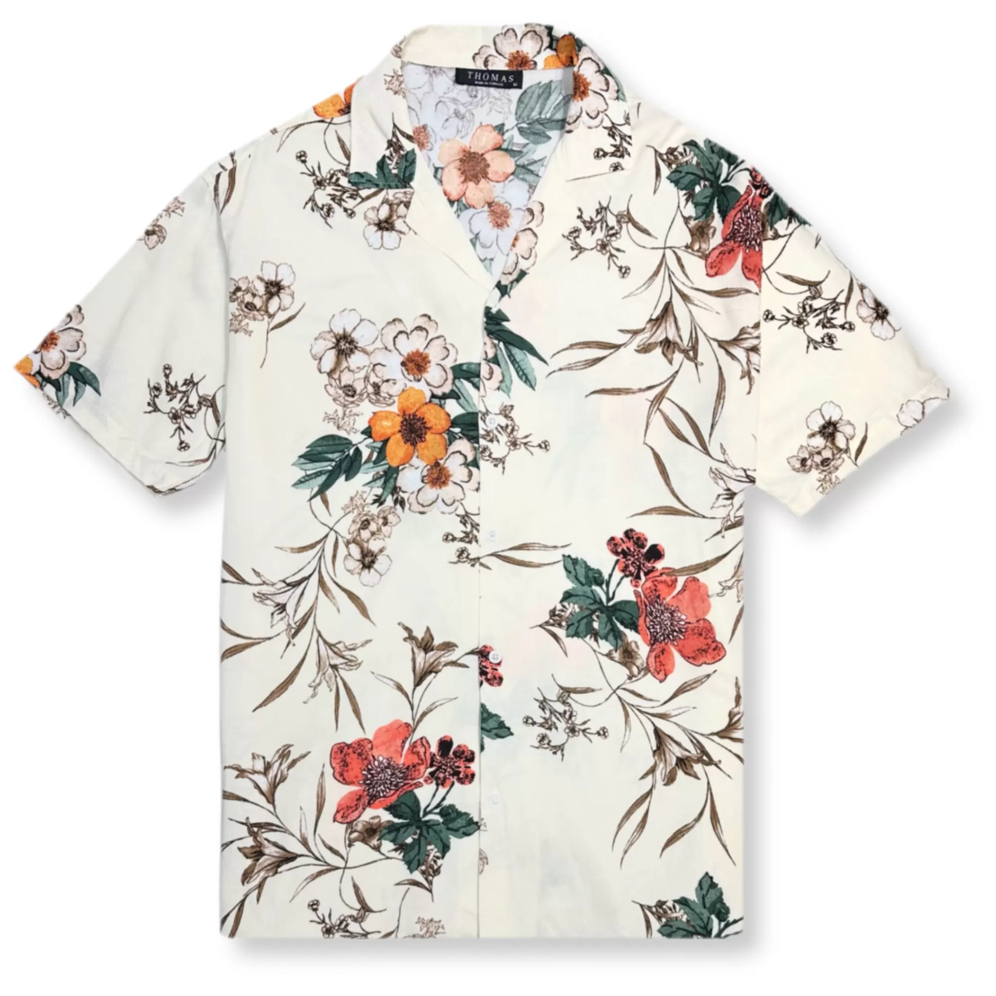 Tandon Tropical Resort Revere Collar Shirt | New Edition Fashion Cheap