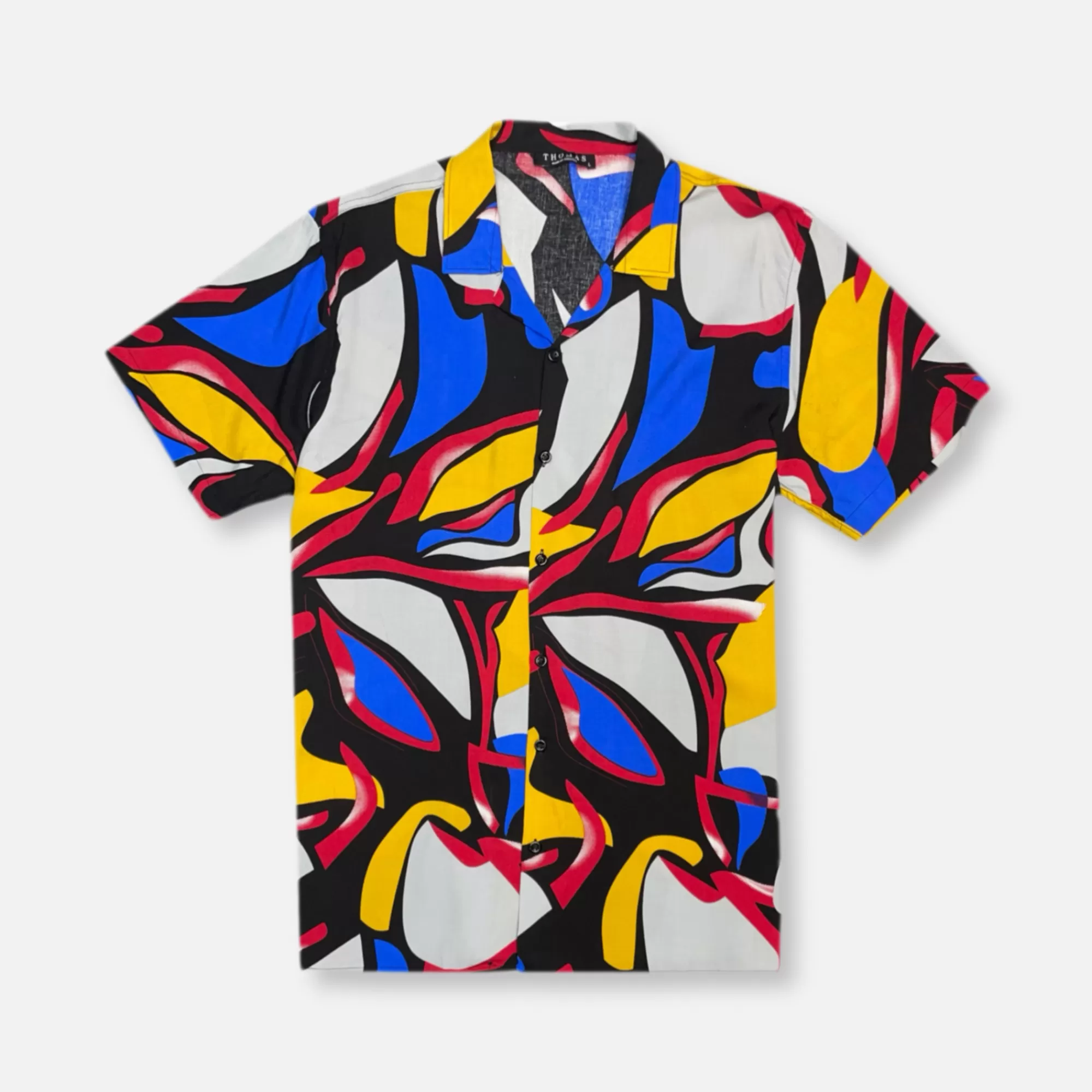 Tarver Tropical Revere Collar Shirt | New Edition Fashion Store