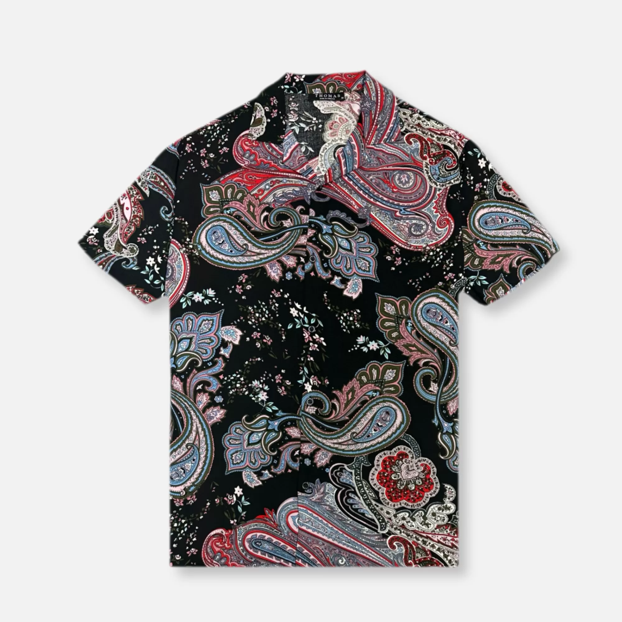 Taylor Tropical Revere Collar Shirt | New Edition Fashion Shop