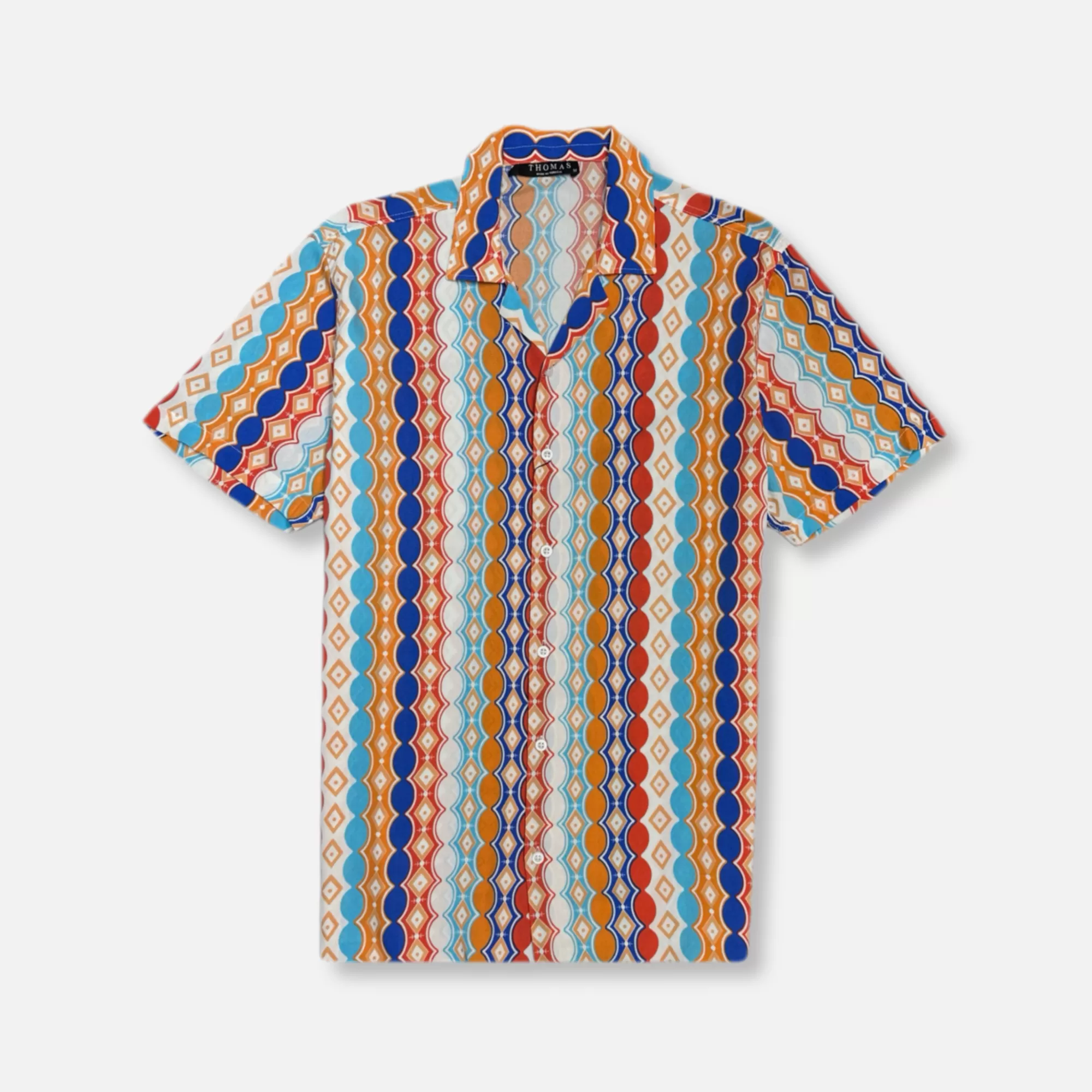 Temkin Tropical Resort Revere Collar Shirt | New Edition Fashion Fashion