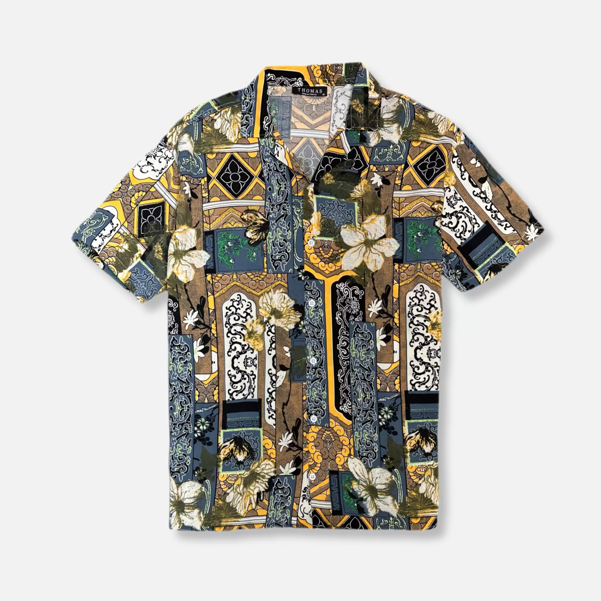 Temple Tropical Resort Revere Collar Shirt | New Edition Fashion Fashion