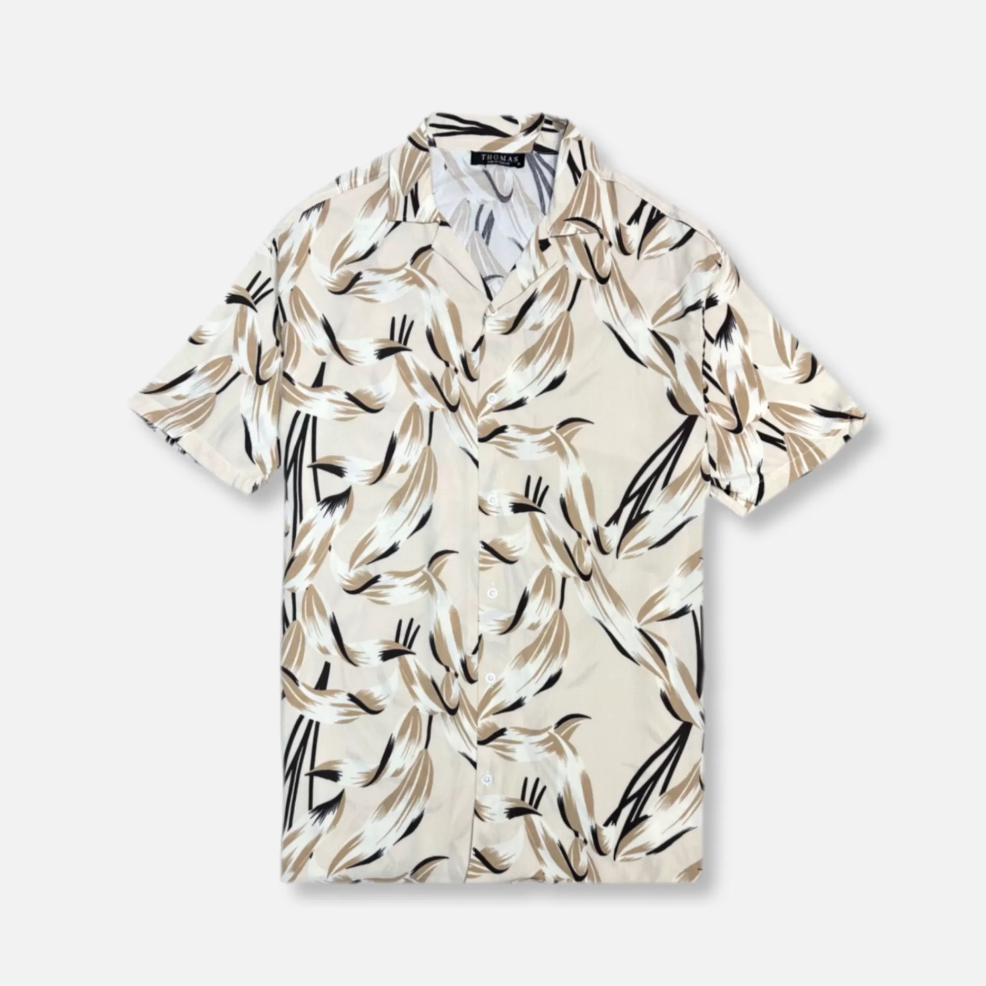 Thompkins Tropical Resort Revere Collar Shirt | New Edition Fashion Best