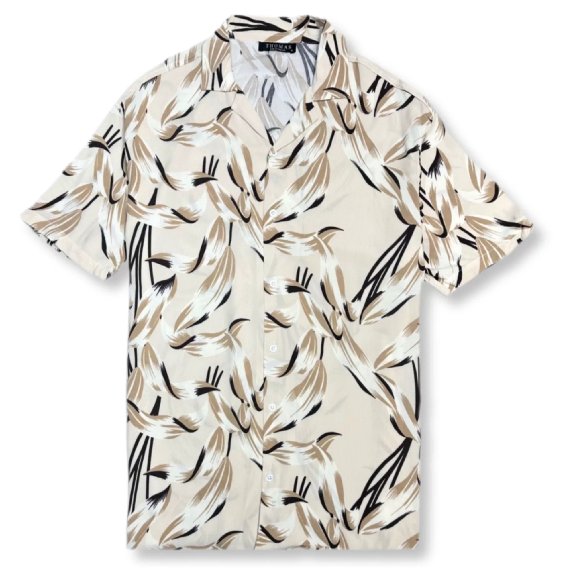 Thompkins Tropical Resort Revere Collar Shirt | New Edition Fashion Best