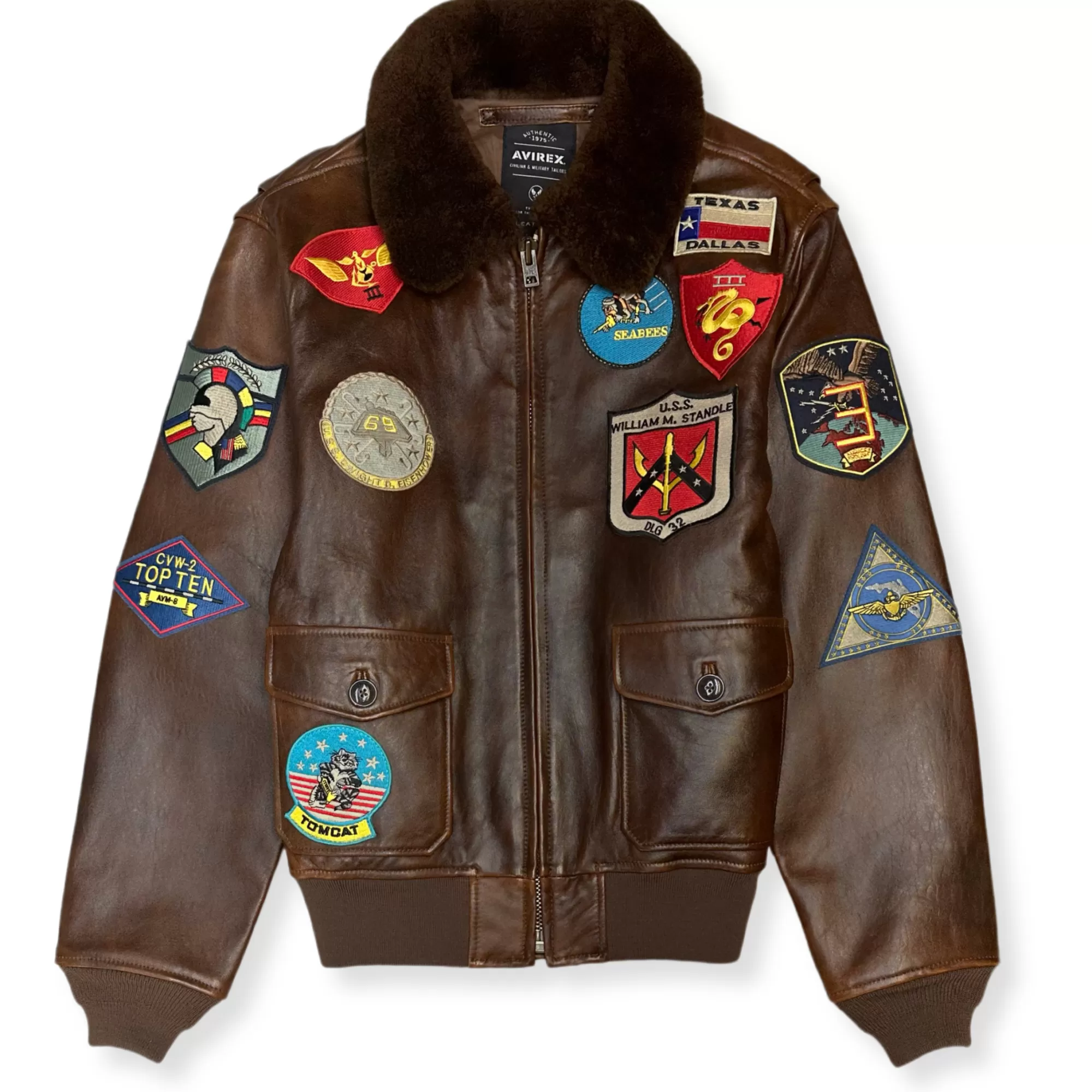 “Top Gun" G-1 Flight Leather Jacket | New Edition Fashion Cheap