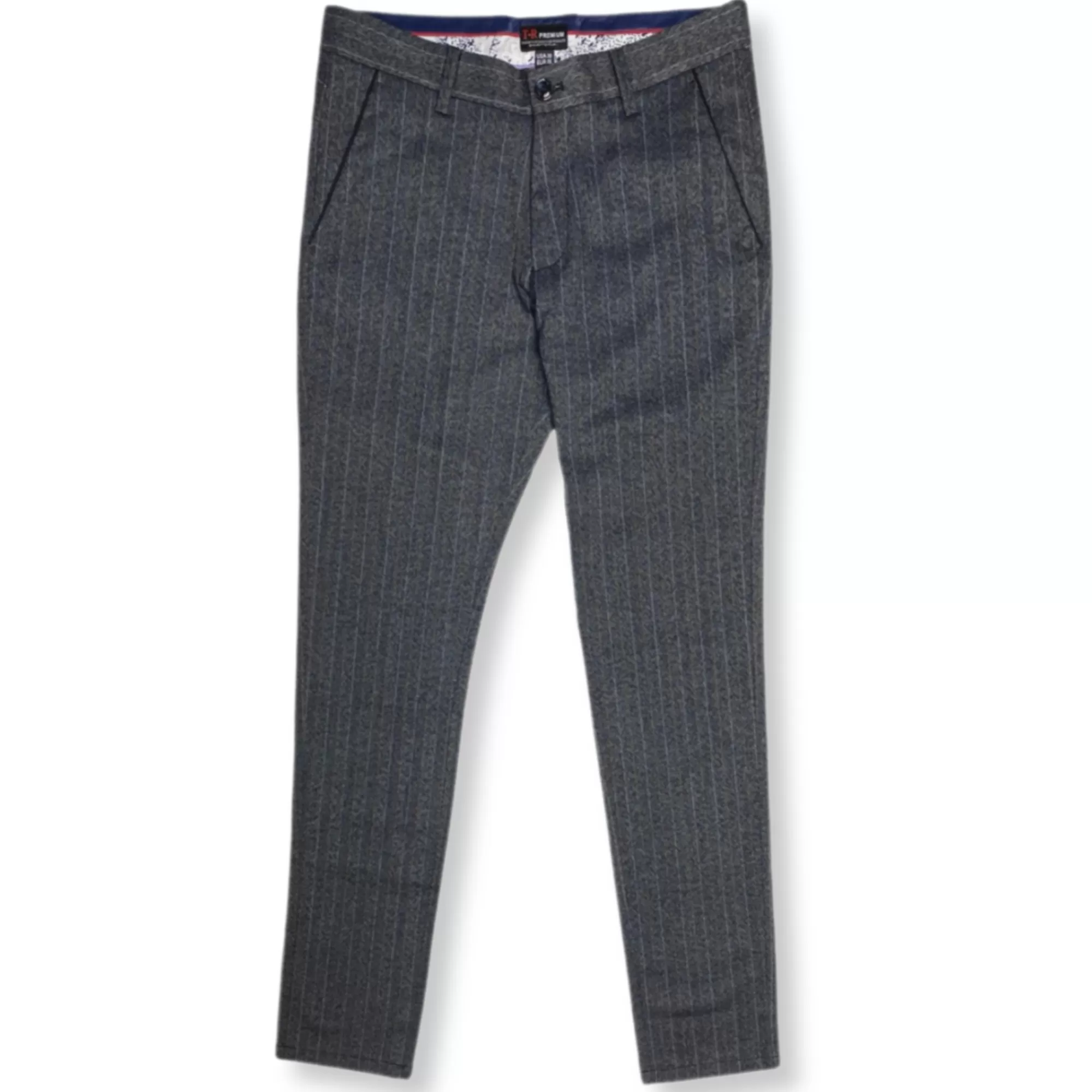 Traid Slim Fit Pinstripe Pants | New Edition Fashion New