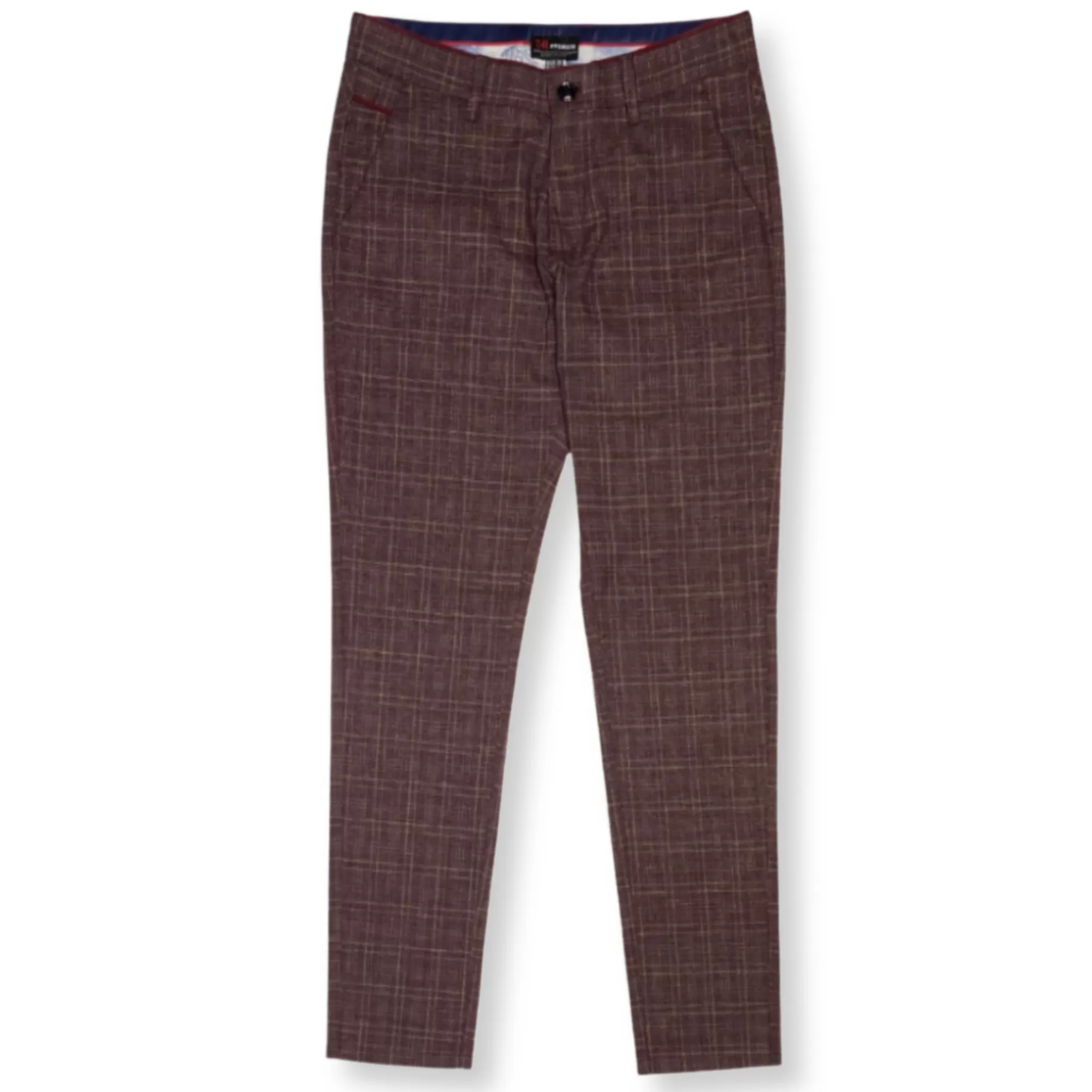 Trenton Slim Fit Plaid Pants | New Edition Fashion Shop