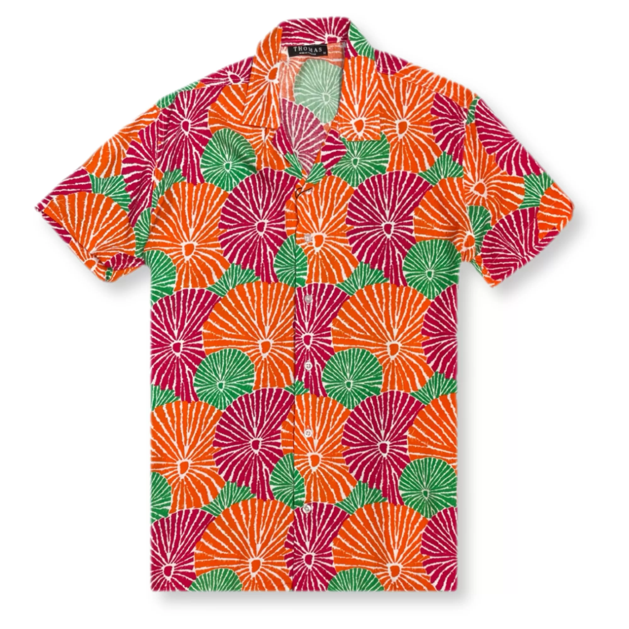 Treviso Tropical Revere Collar Shirt | New Edition Fashion Outlet