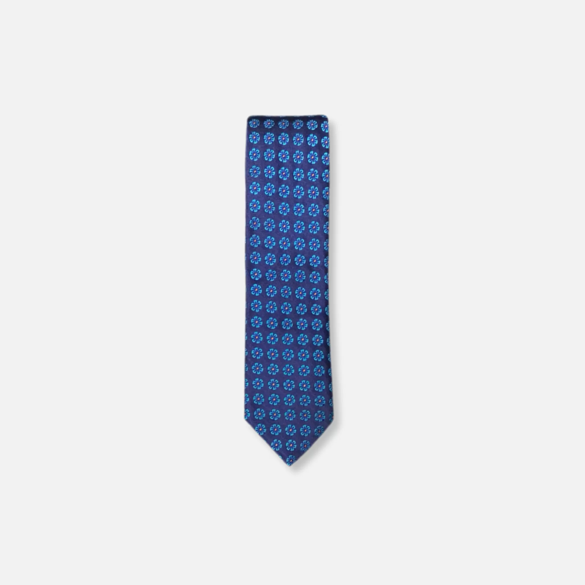 Tyler Flower Pattern Silk Tie | New Edition Fashion Discount