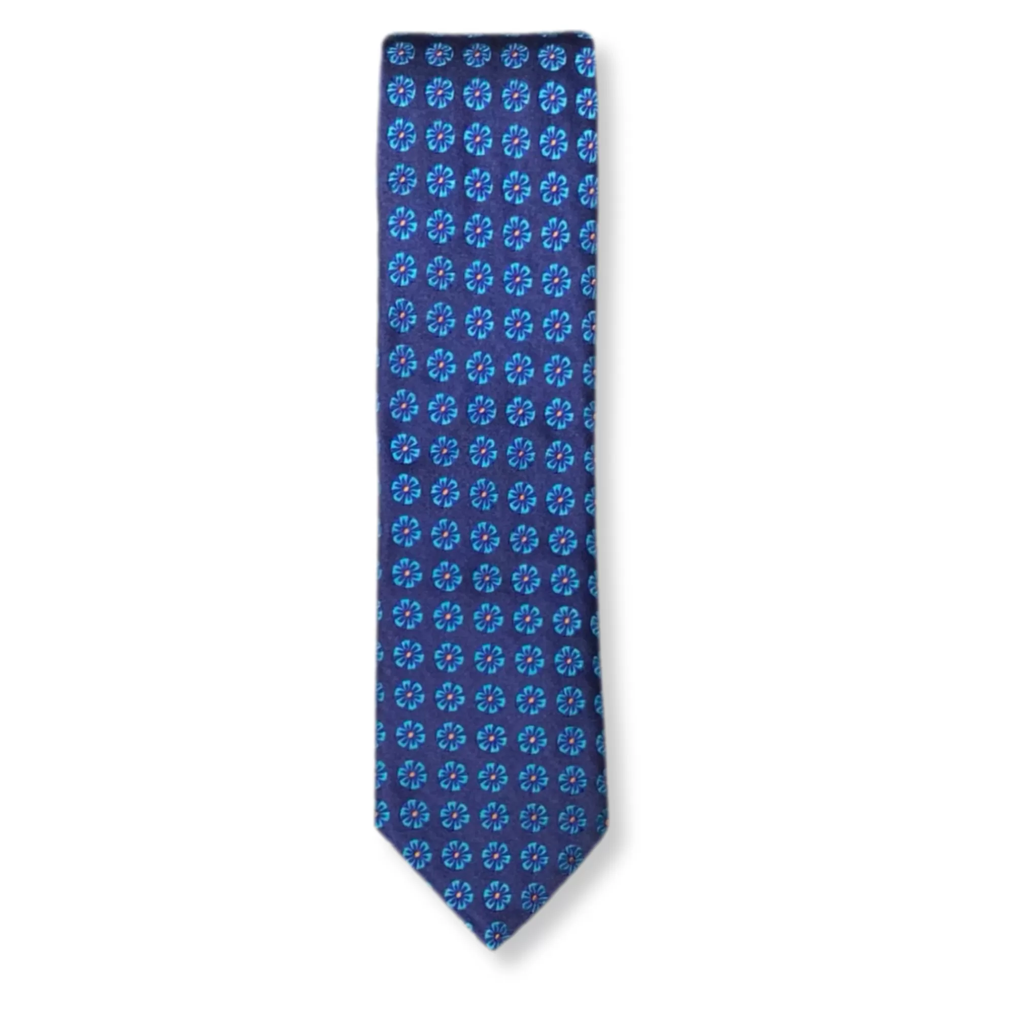 Tyler Flower Pattern Silk Tie | New Edition Fashion Discount