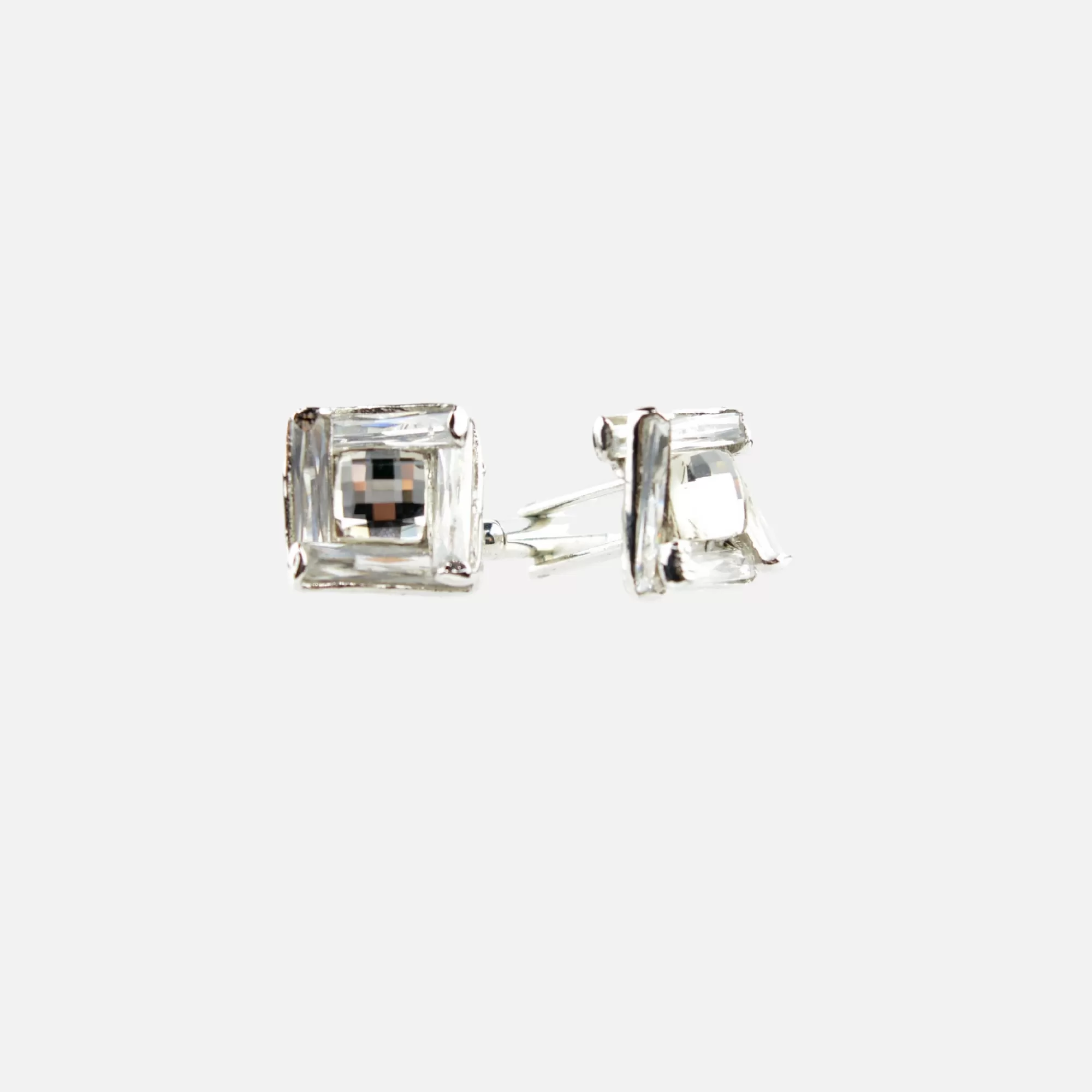 Umberto Square Crystal Cuff Links | New Edition Fashion Cheap