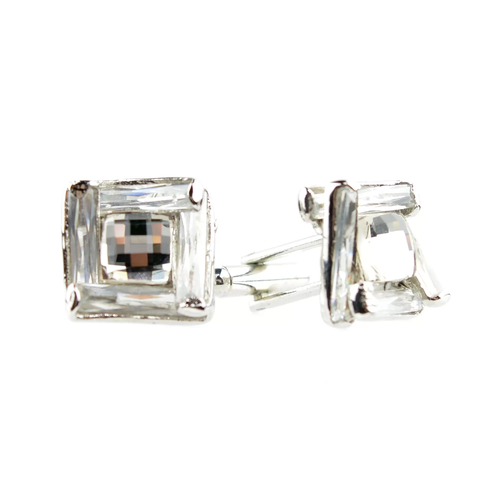 Umberto Square Crystal Cuff Links | New Edition Fashion Cheap