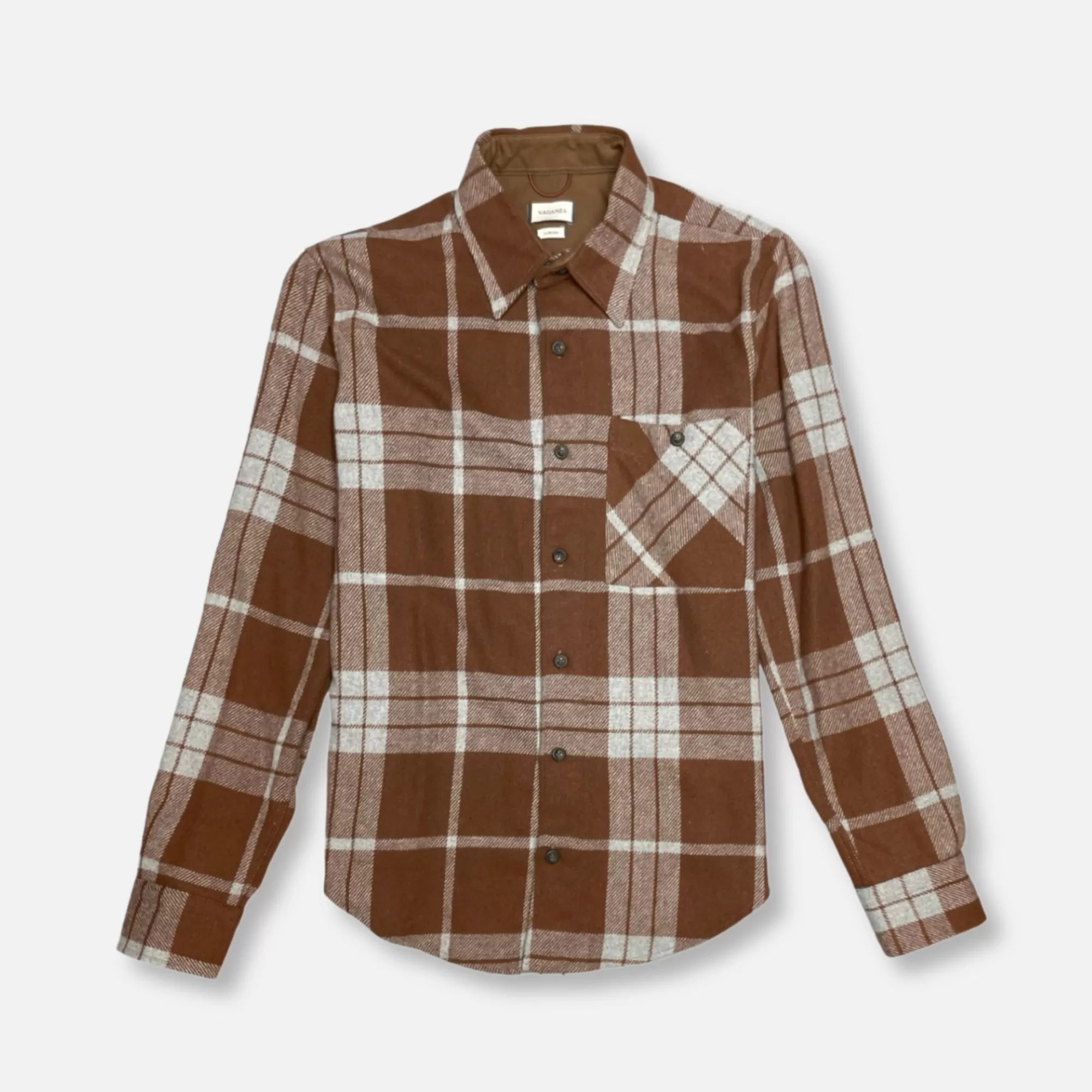 Vecchi Plaid Flannel Shirt | New Edition Fashion Best