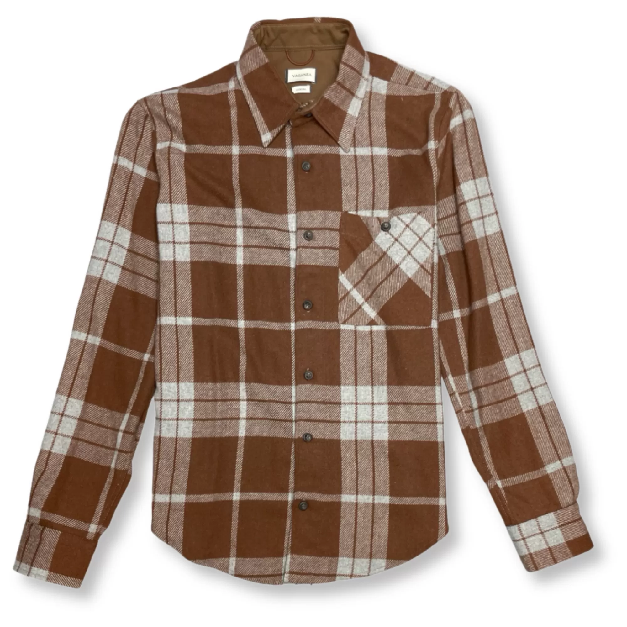 Vecchi Plaid Flannel Shirt | New Edition Fashion Best