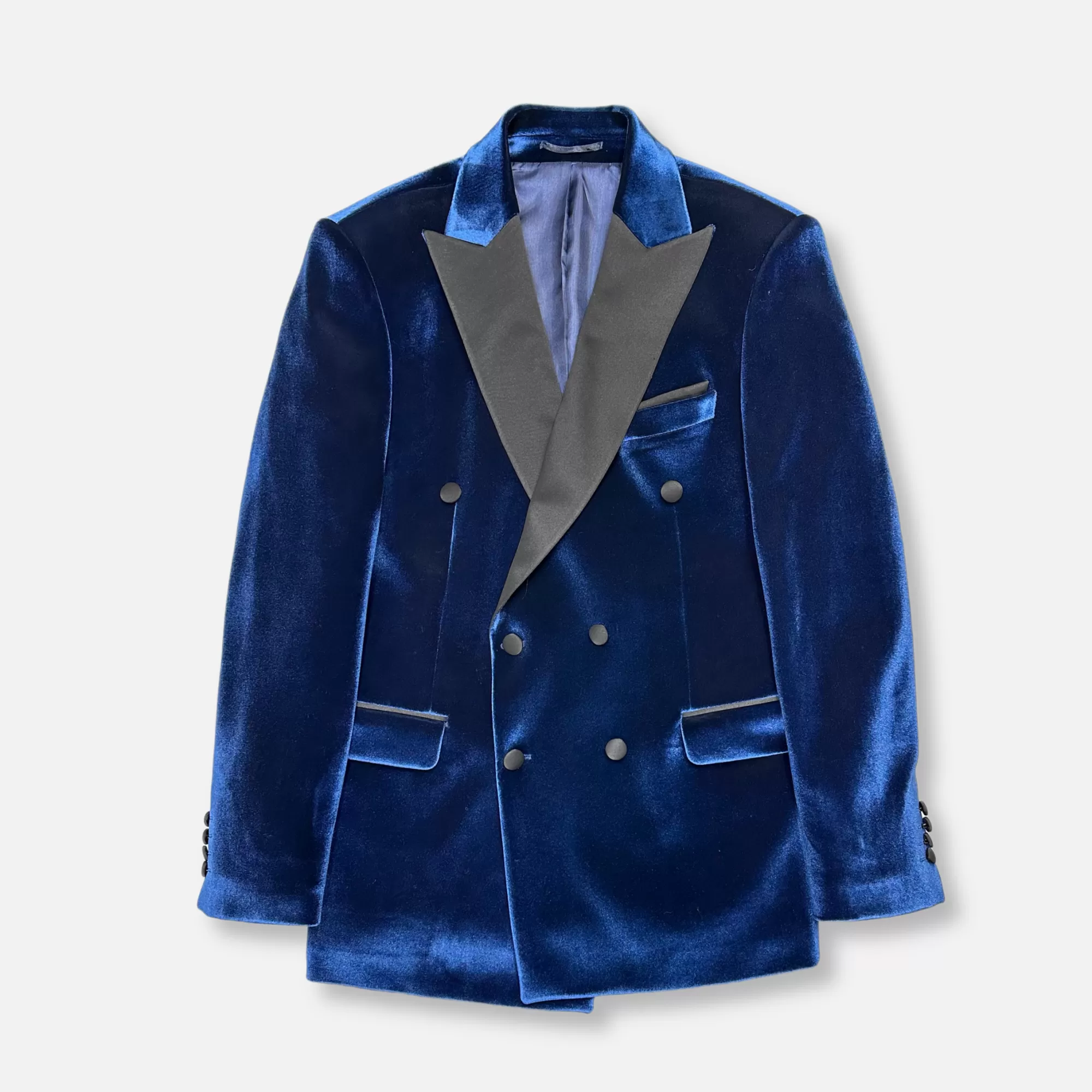 Velluto Peak Lapel Velvet Blazer | New Edition Fashion Cheap