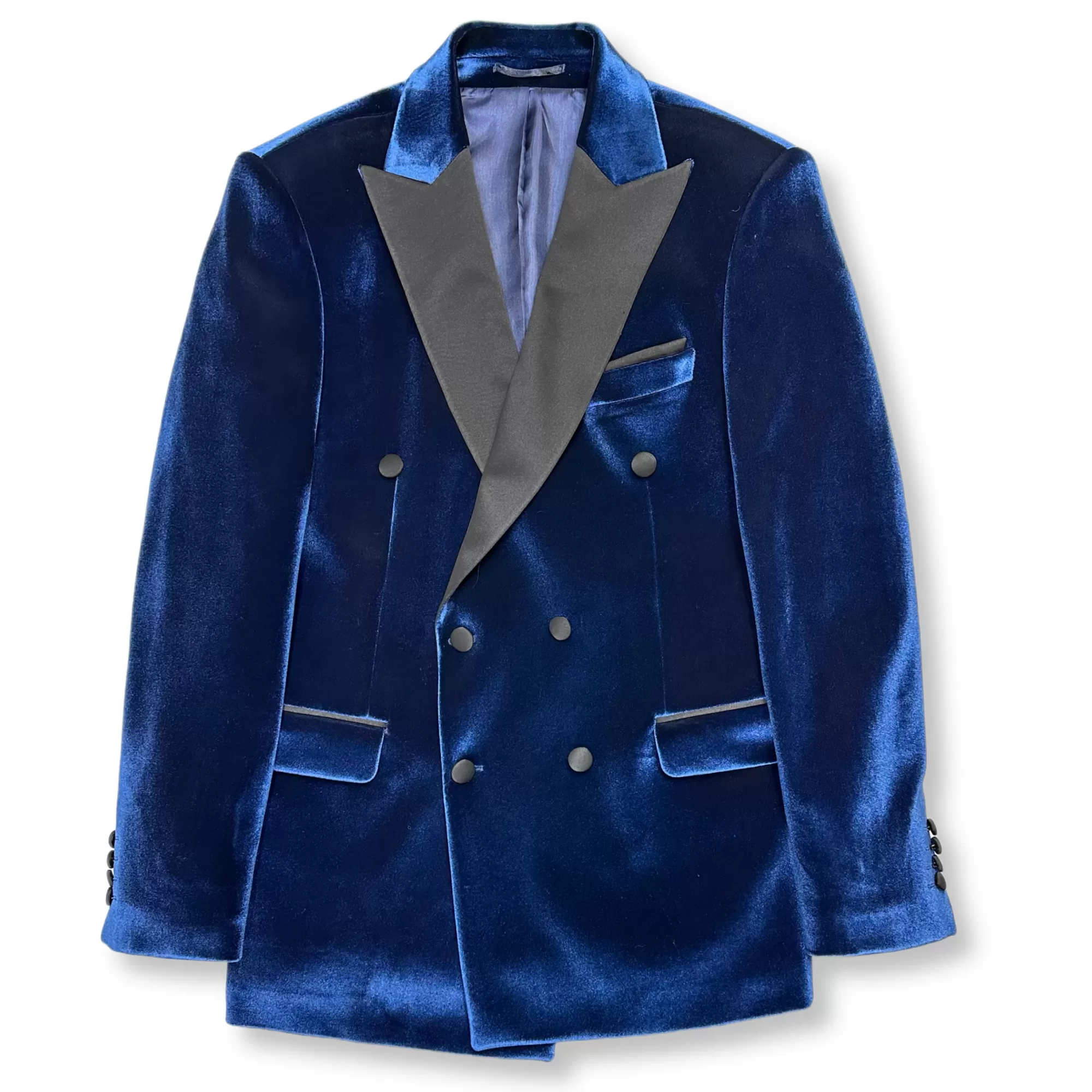 Velluto Peak Lapel Velvet Blazer | New Edition Fashion Cheap