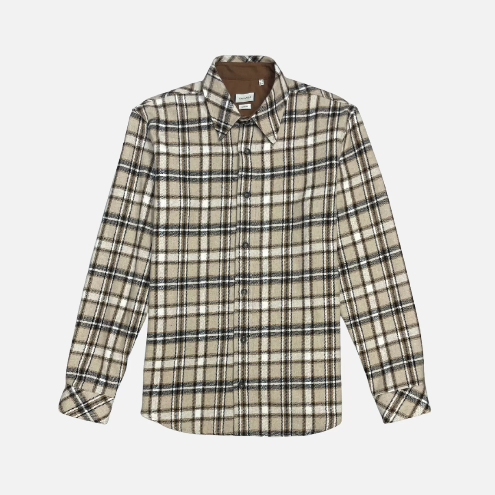 Venturo Plaid Flannel Shirt | New Edition Fashion Hot