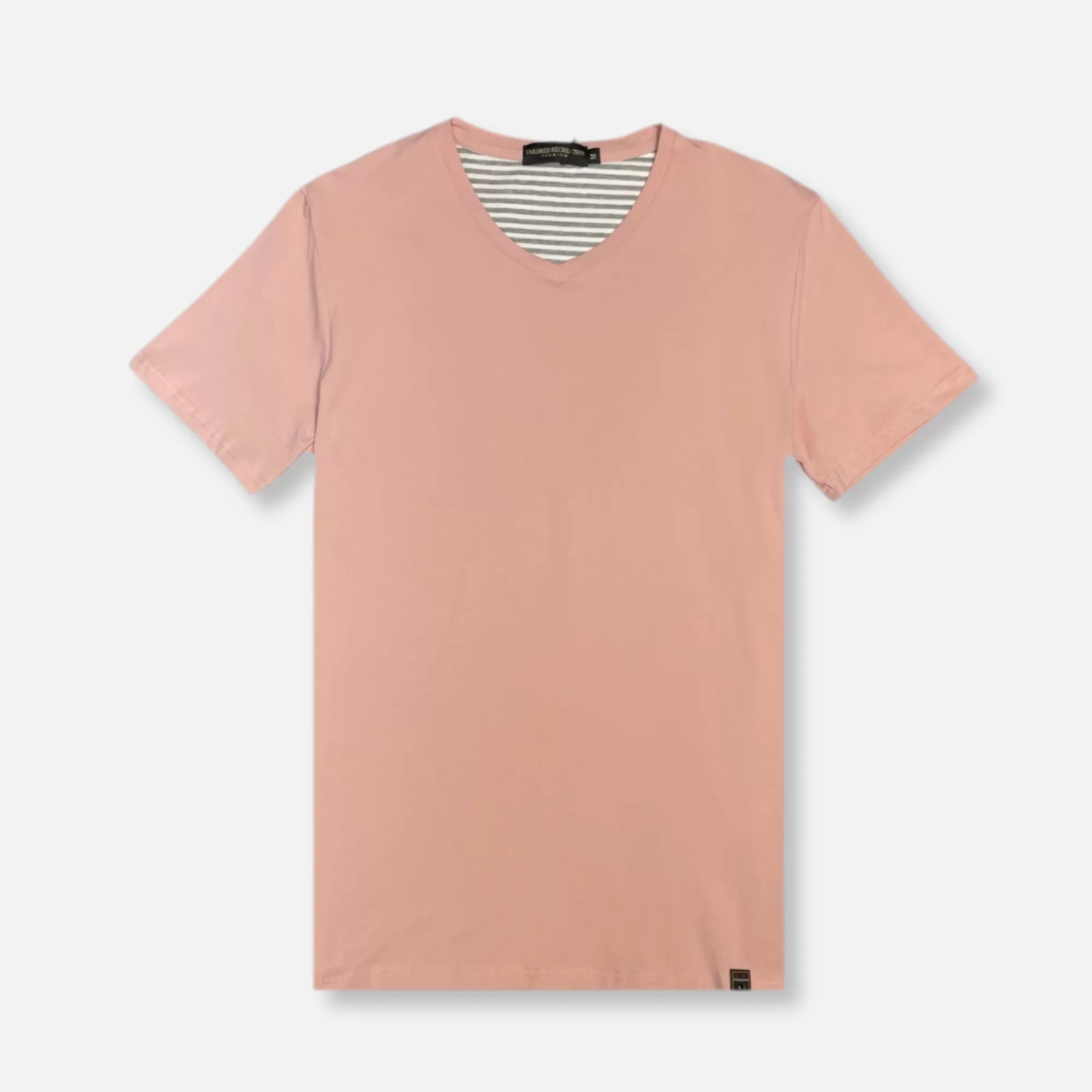 Vince Solid Stretch V-Neck Vacay T-Shirt | New Edition Fashion Best Sale