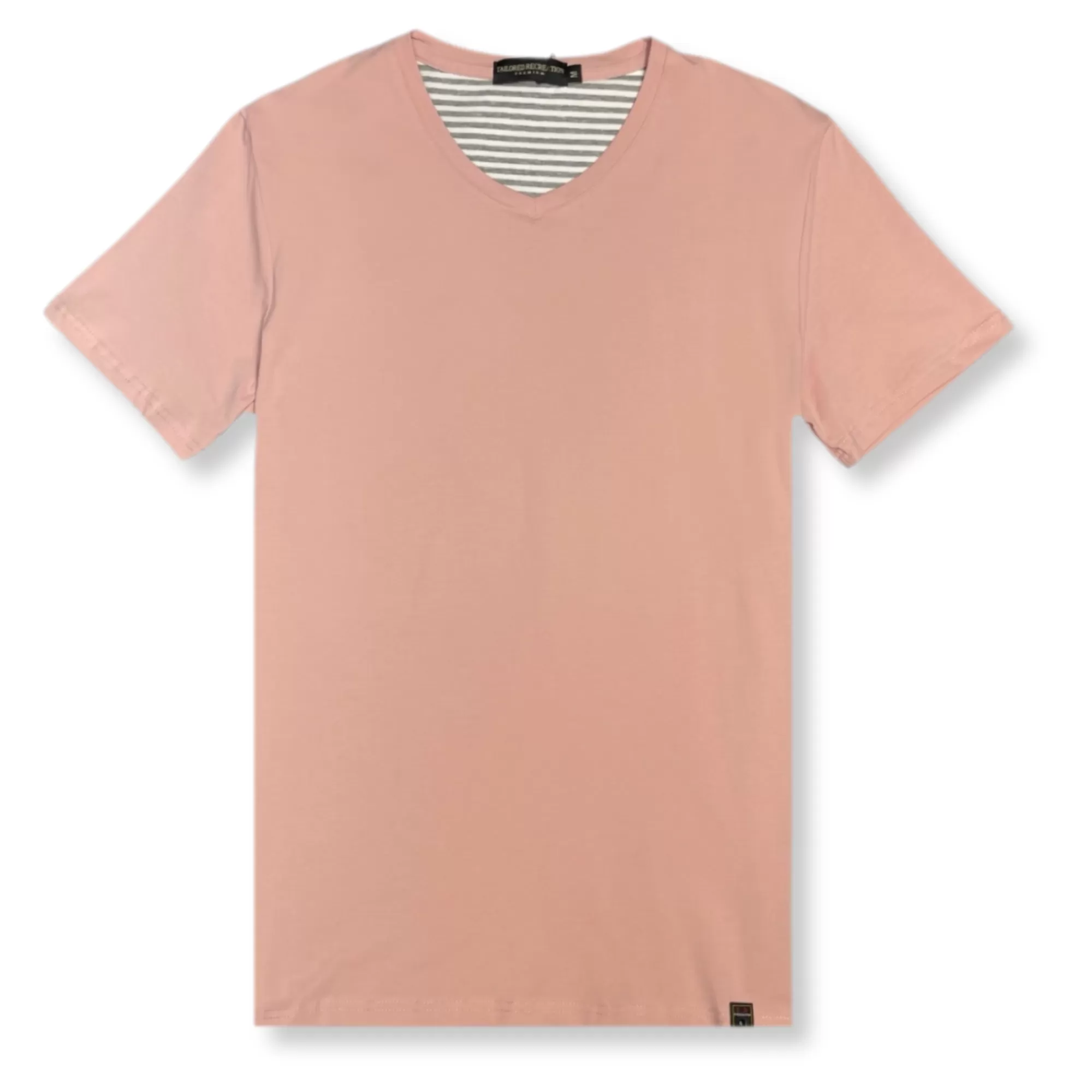 Vince Solid Stretch V-Neck Vacay T-Shirt | New Edition Fashion Best Sale