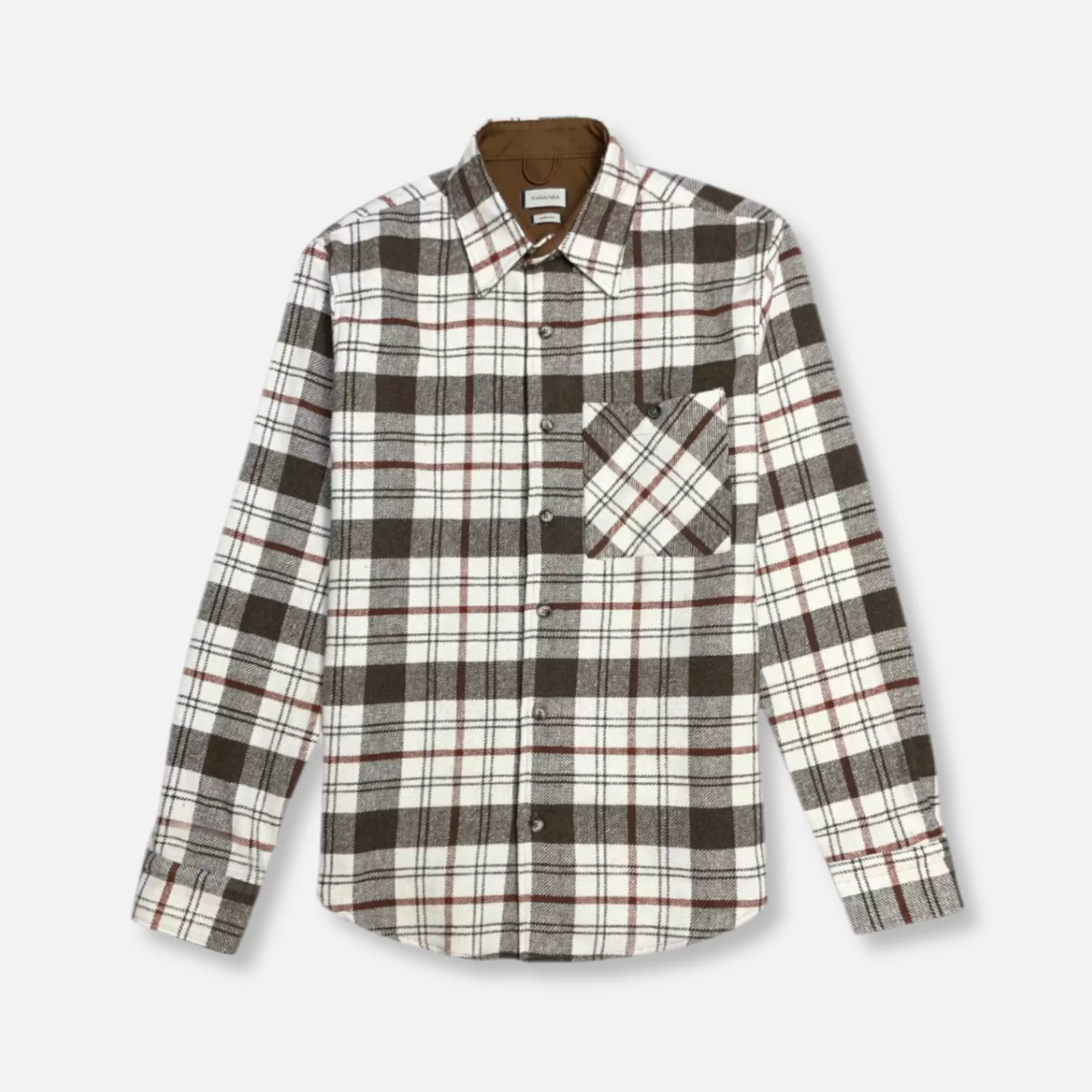 Vinci Plaid Flannel Shirt | New Edition Fashion Sale