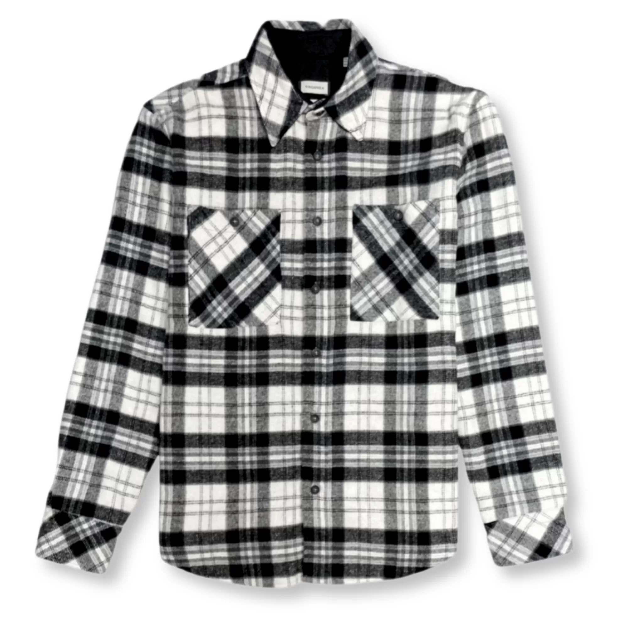 Vino Plaid Flannel Shirt | New Edition Fashion Clearance