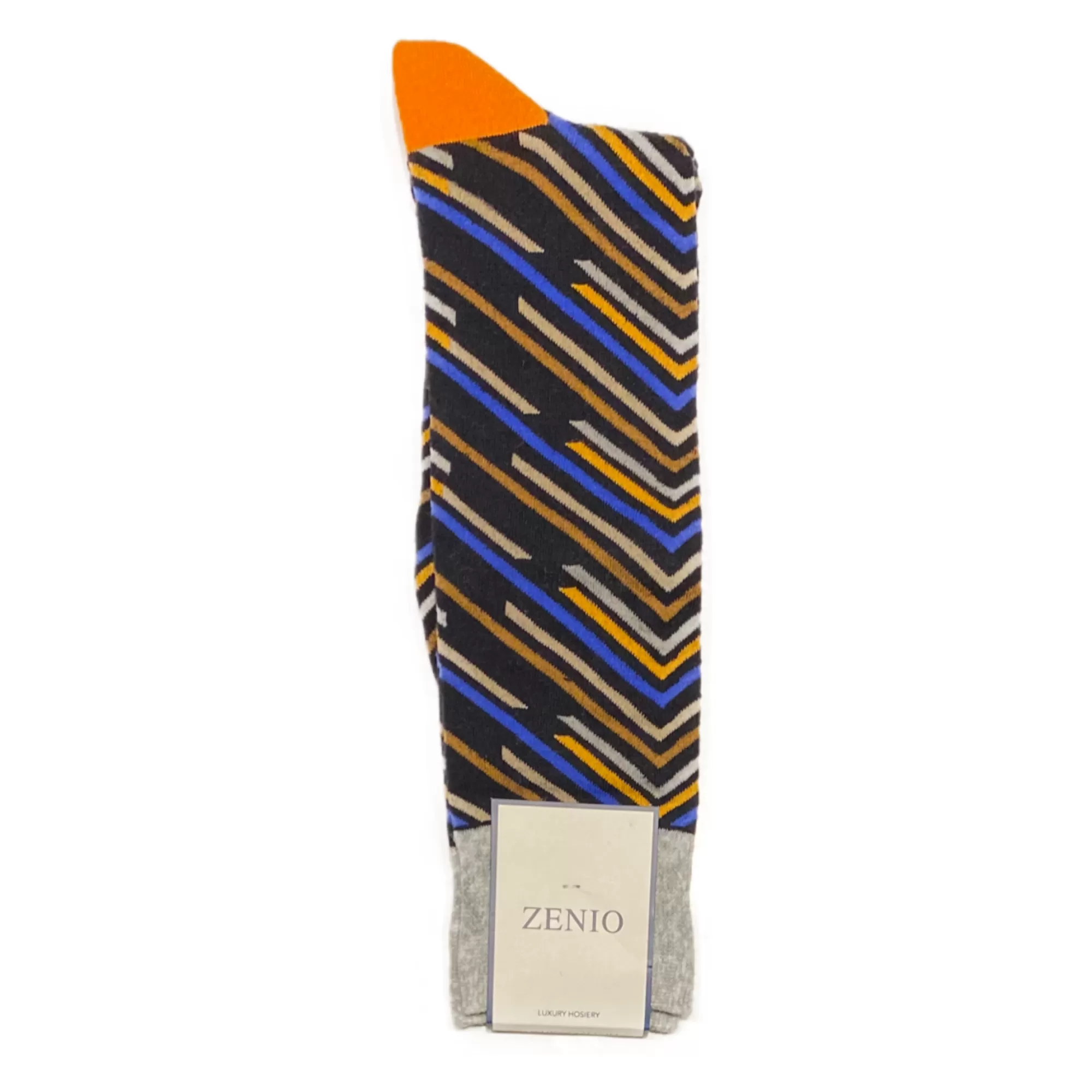 Zander Striped Dress Socks | New Edition Fashion Discount