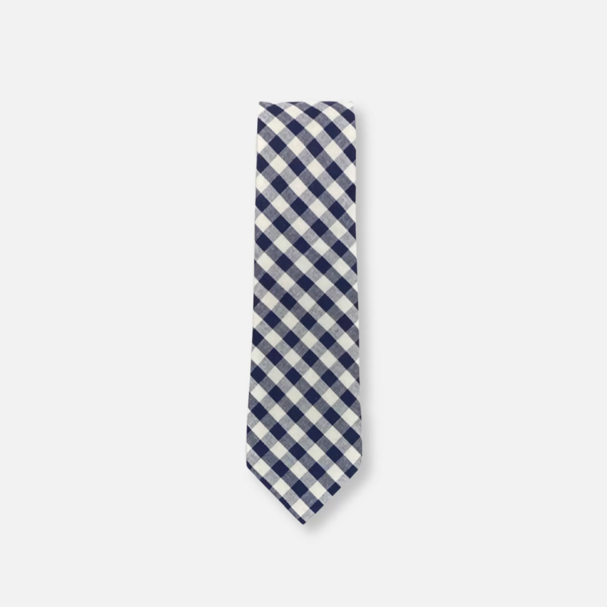 Zest Plaid Skinny Neck Tie | New Edition Fashion Shop